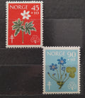 Norsko 1960 Charita proti tuberkuloze, Květiny a flora