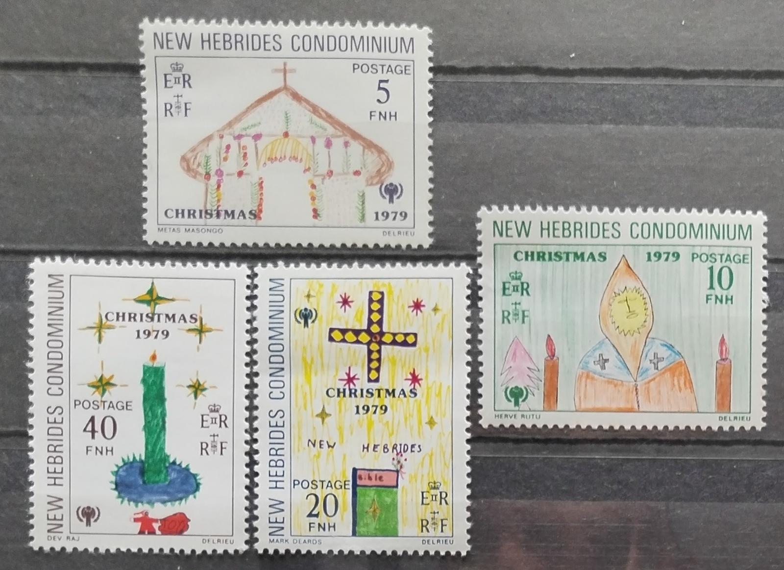 Nové Hebridy 1979 Vánoce, popis