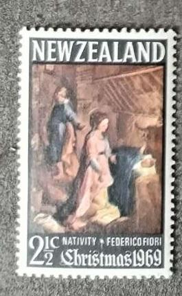 Nový Zéland 1969 Vánoce a umění