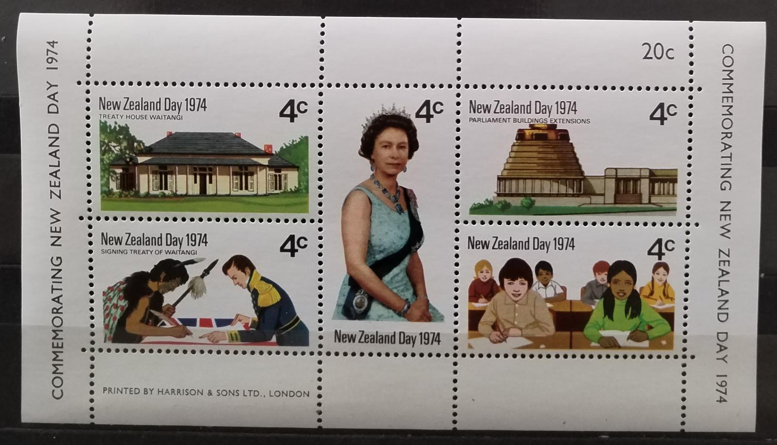 Nový Zéland 1974 Národní den, Královna Alžběta II. a kultura ostrova