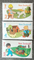 Nový Zéland 1975 Health stamps, Dětské hry