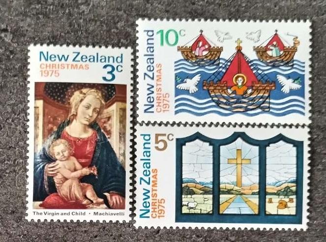 Nový Zéland 1975 Vánoce a umění