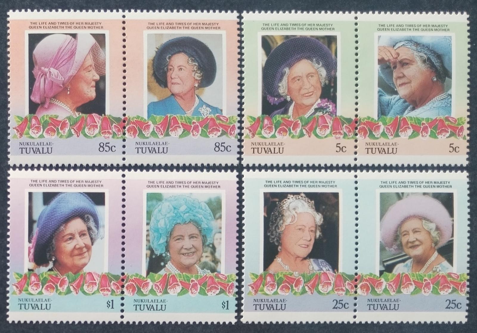 Nukulaelae (Tuvalu) 1985 Narozeniny královny matky