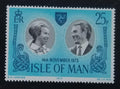 Ostrov Man 1973 Královská svatba princezny Anne