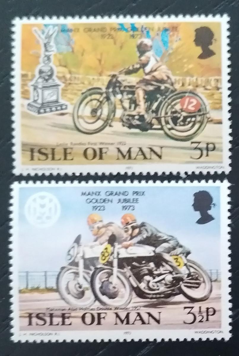 Ostrov Man 1973 Motorky a motocykly, Sport