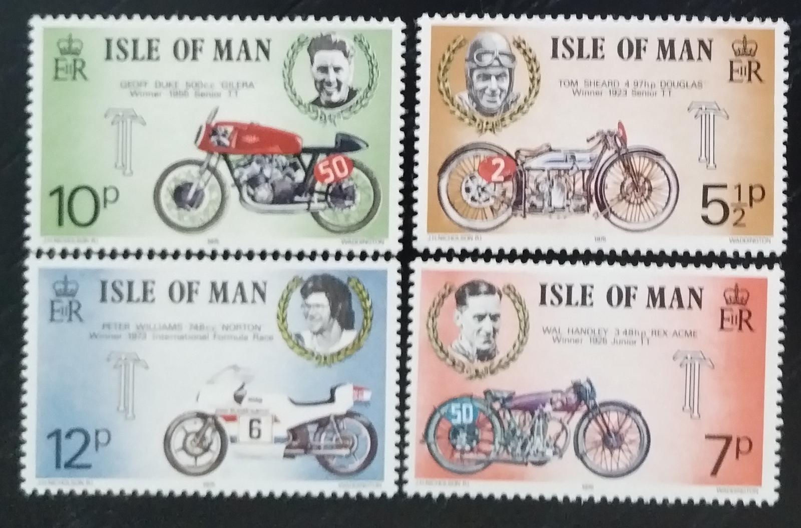 Ostrov Man 1975 Motorky a motocykly, Sport