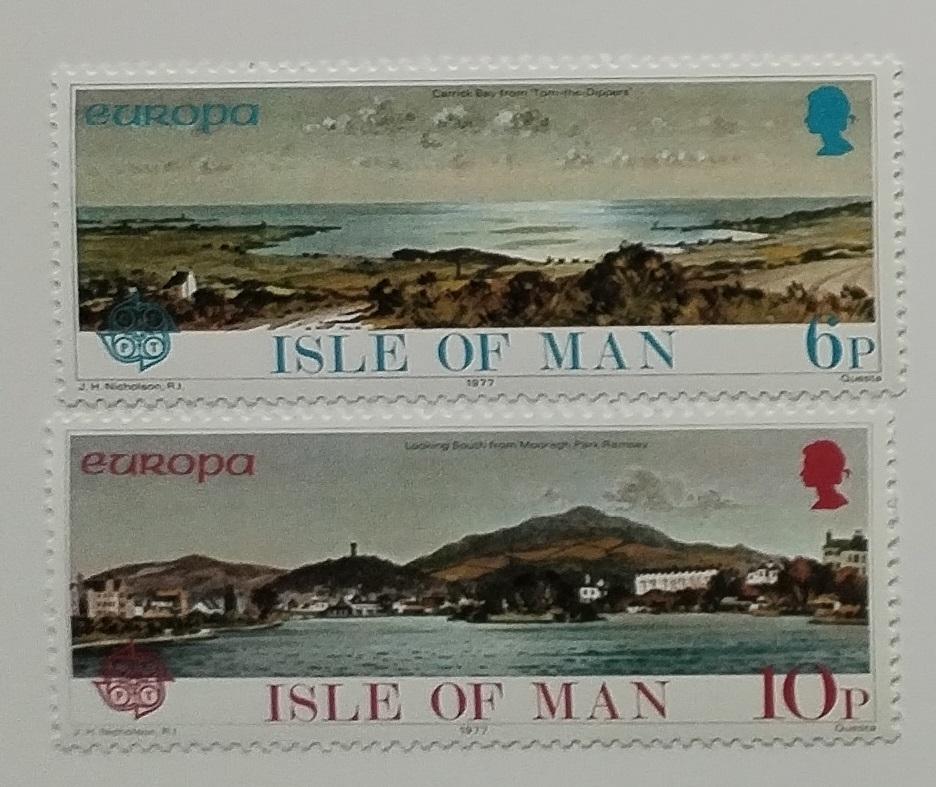 Ostrov Man 1977 EUROPA - panoramata