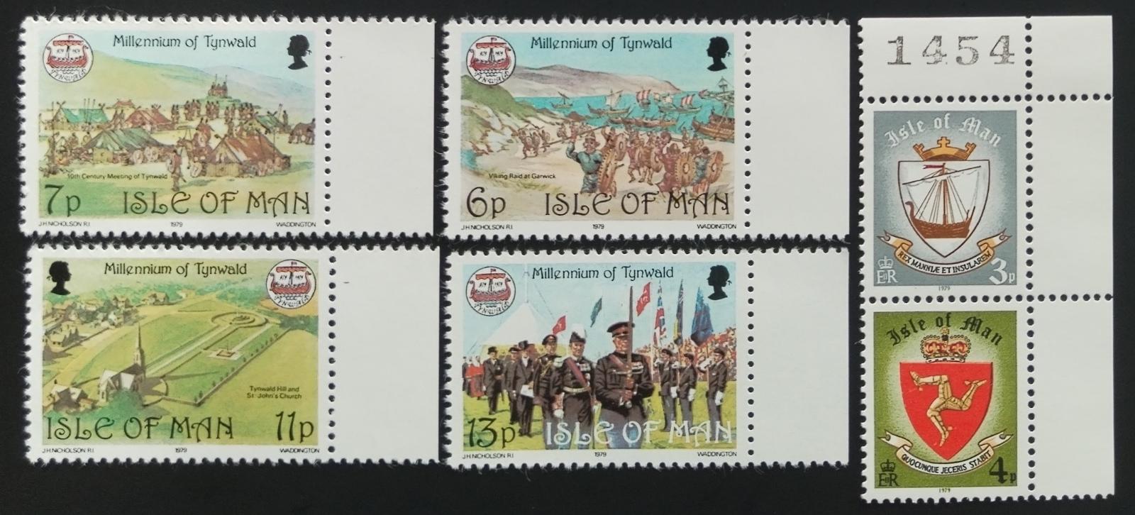 Ostrov Man 1979 Tisíc let ostrovního parlamentu (popis)