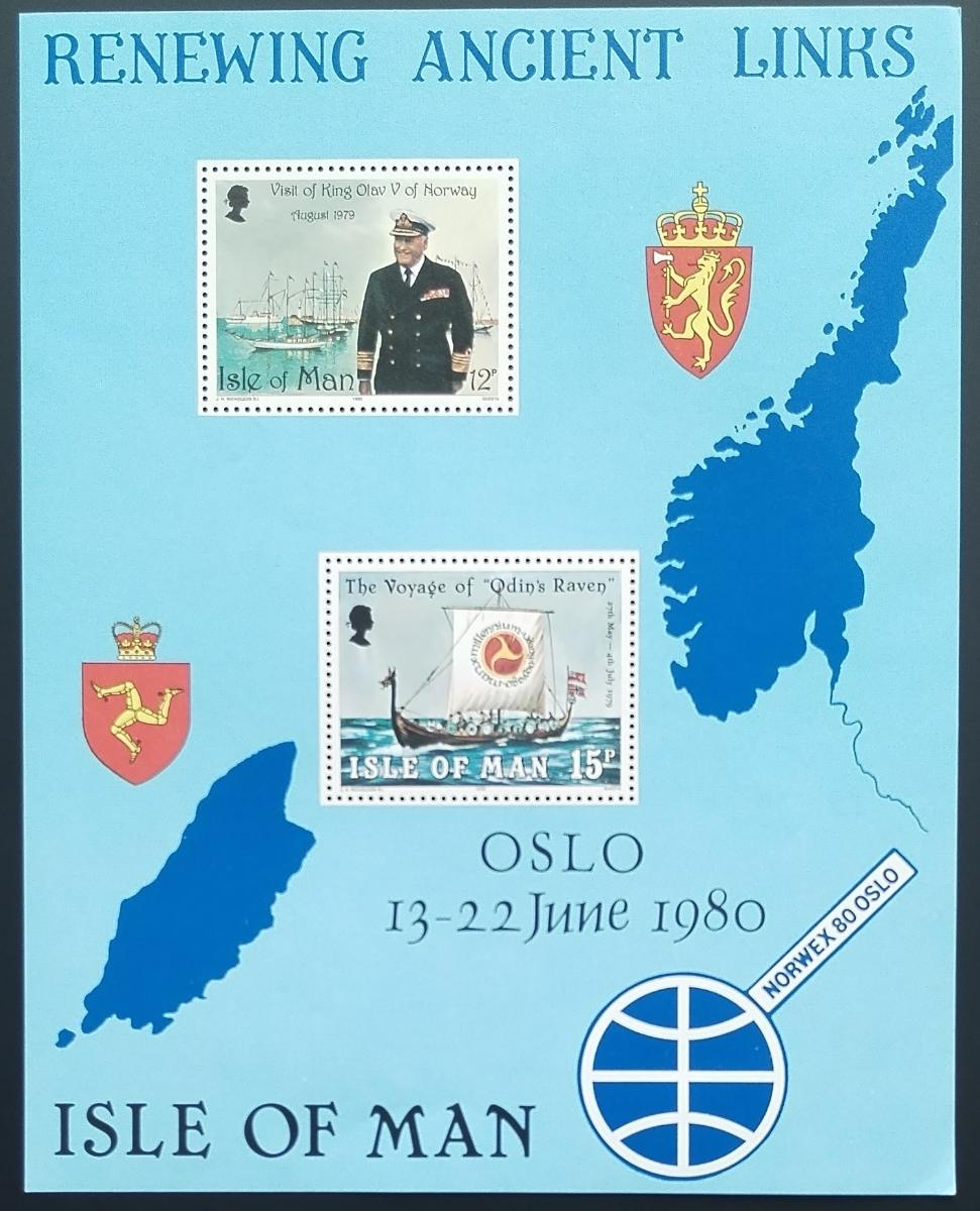 Ostrov Man 1980 Spojení s Norskem, Lodě a král