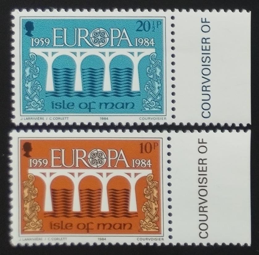 Ostrov Man 1984 EUROPA a mosty (popis)
