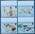 Ostrov Man 1986 4€ Commonwealth hry, sport (popis)