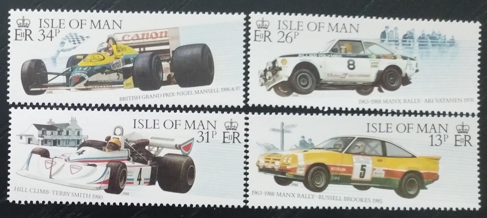 Ostrov Man 1988 6€ Auta a závodní automobily