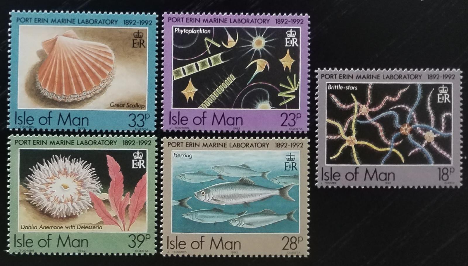 Ostrov Man 1992 6€ Ryby a mořská fauna
