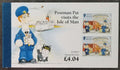 Ostrov Man 1994 Kompletní luxusní sešitek - Pošťák Pat, Nom. 4,04£