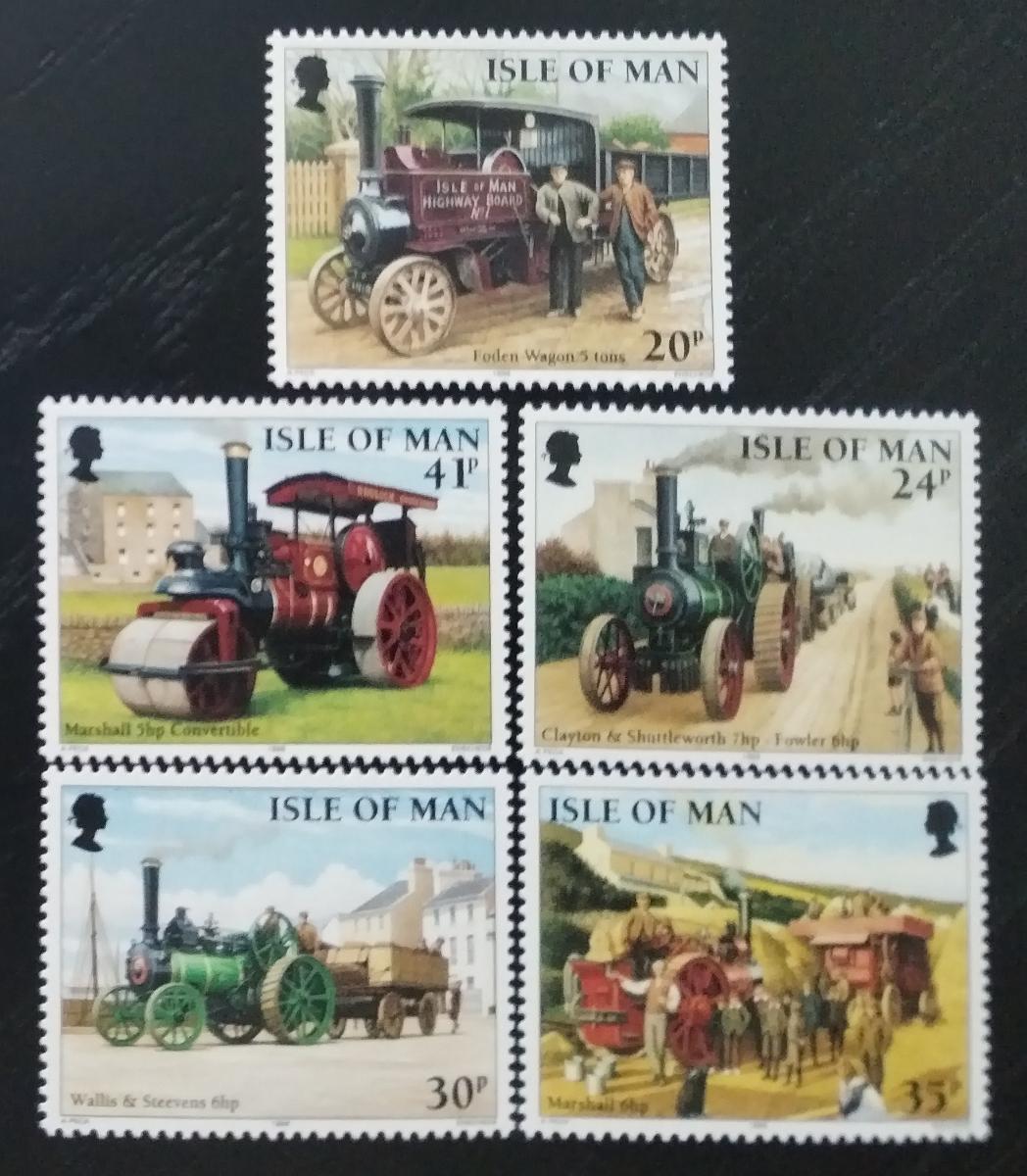 Ostrov Man 1995 6€ Traktory a zemědělská technika