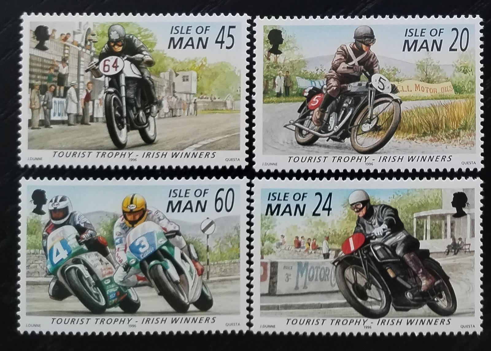 Ostrov Man 1996 5€ Motorky a motocykly