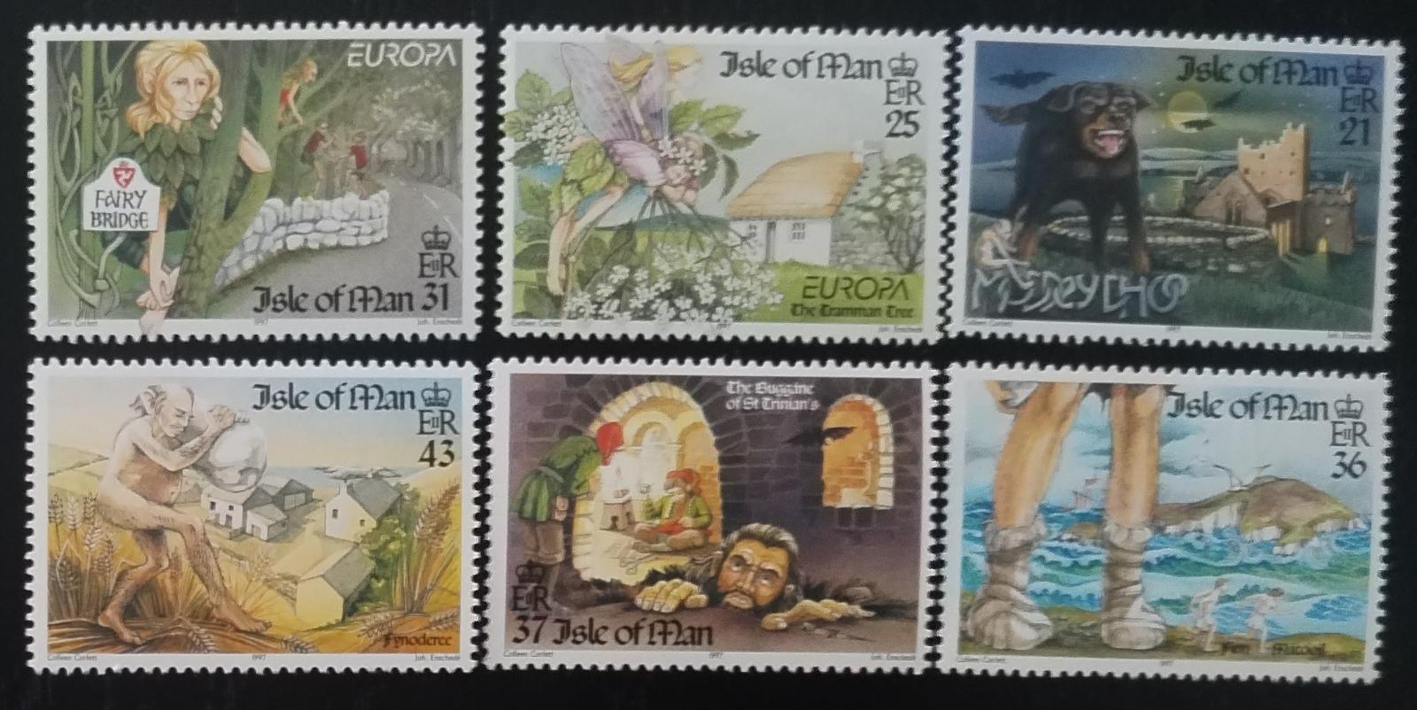 Ostrov Man 1997 7,5€ Pohádky a legendy ostrova, EUROPA