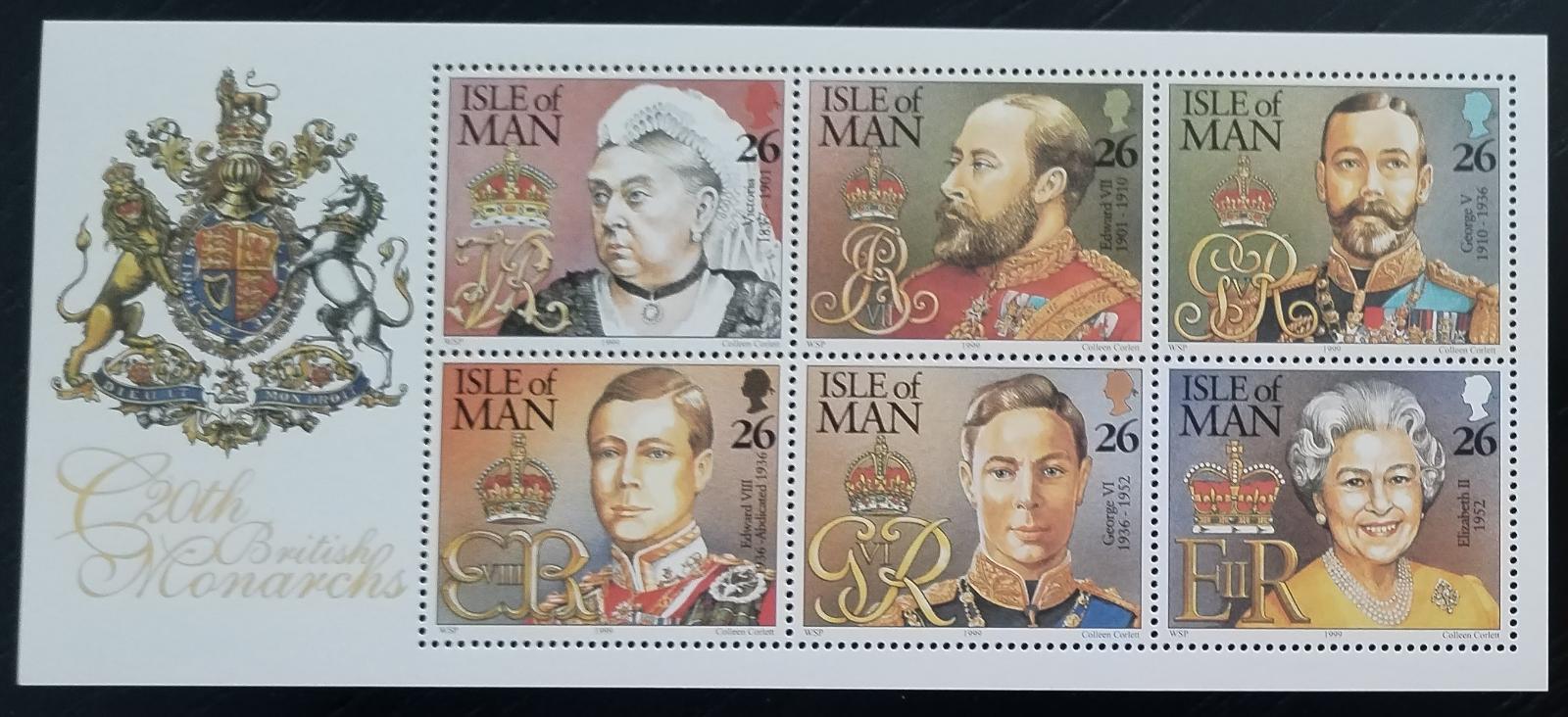 Ostrov Man 1999 Dynastie Windsorů a britští panovníci, Alžběta II.