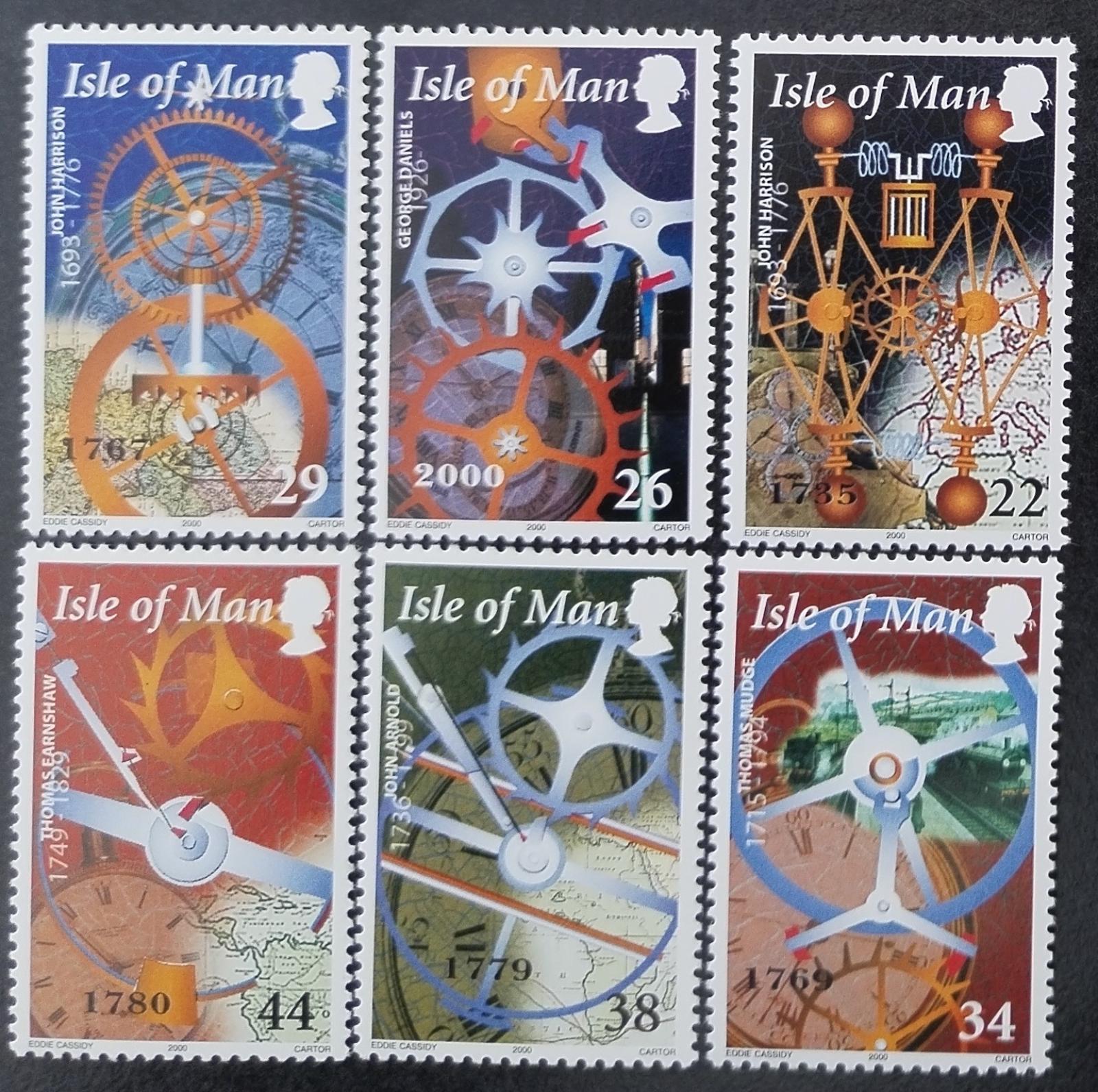 Ostrov Man 2000 6,5€ Hodiny a soukolí, Oslava milénia