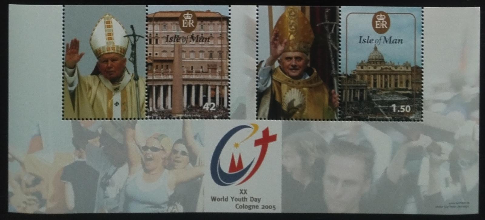 Ostrov Man 2005 Papež a dny mládeže