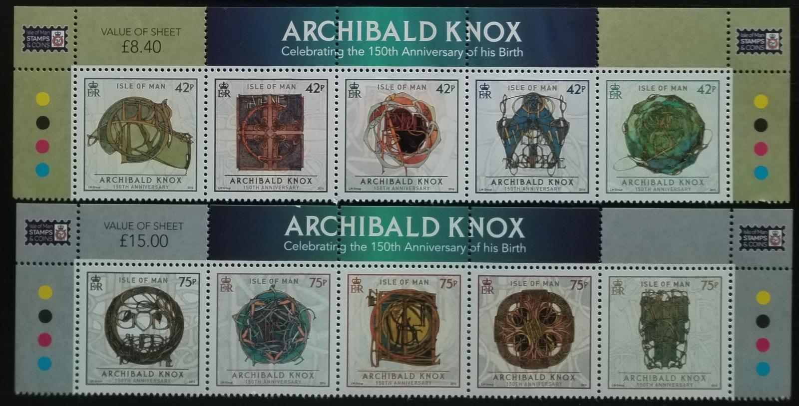 Ostrov Man 2014 Archibald Knox a jeho umění a šperky