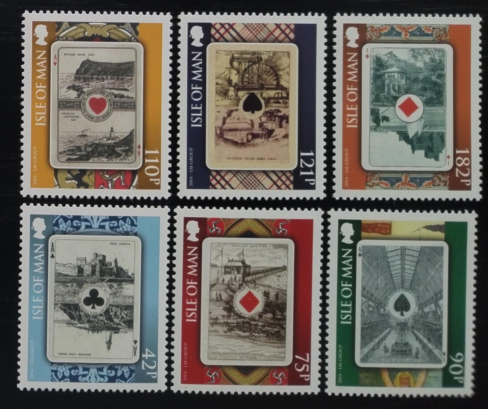 Ostrov Man 2014 Historické karty