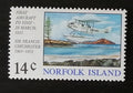 Ostrov Norfolk 1974 2€ Výročí prvního přeletu nad ostrovem, letadla