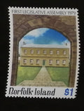 Ostrov Norfolk 1979 První schůze parlamentu