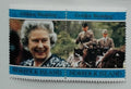 Ostrov Norfolk 1997 1,5€ Královna Alžběta II. a její svatba (nekompl.)