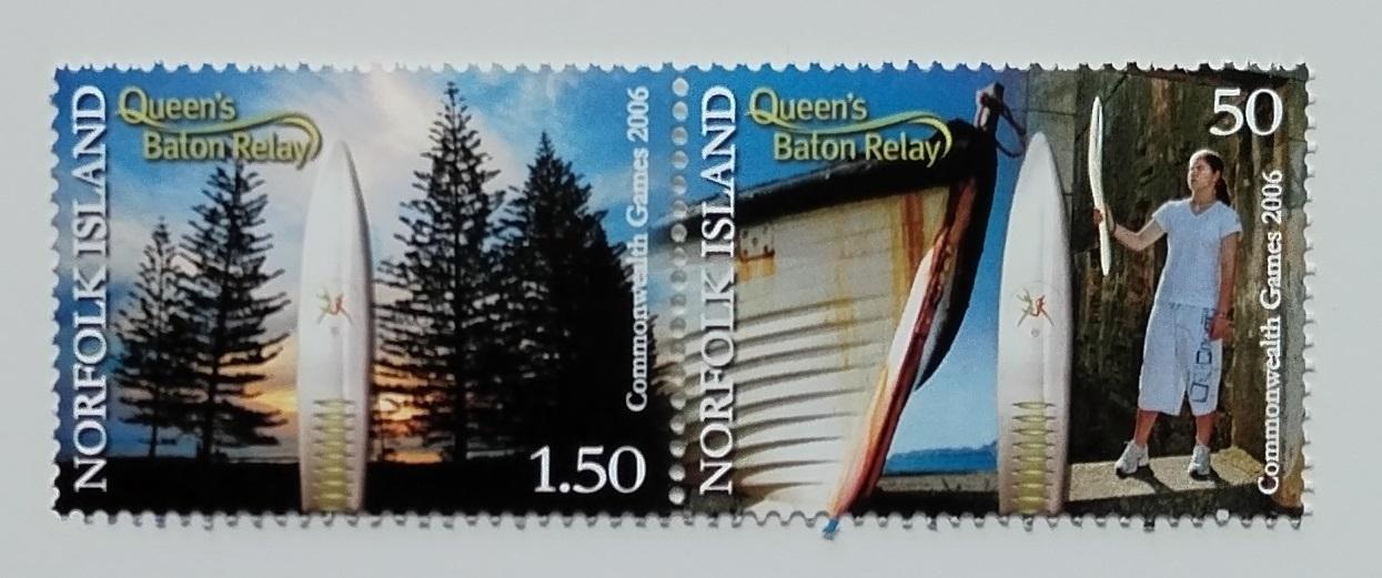 Ostrov Norfolk 2006 5,5€ Commonwealth hry, Sport