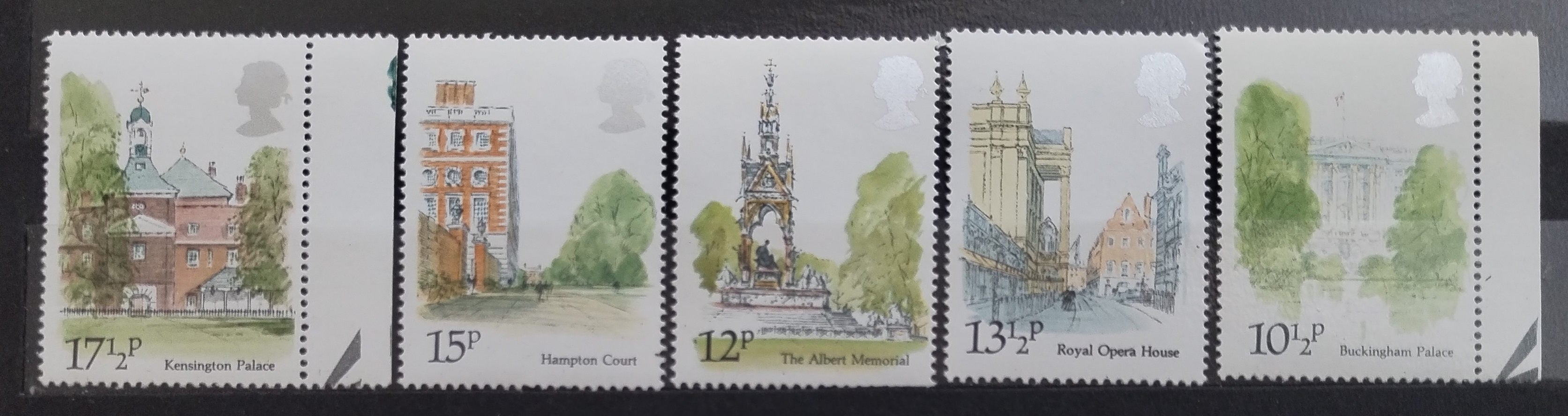 Velká Británie 1980 Londýnské památky