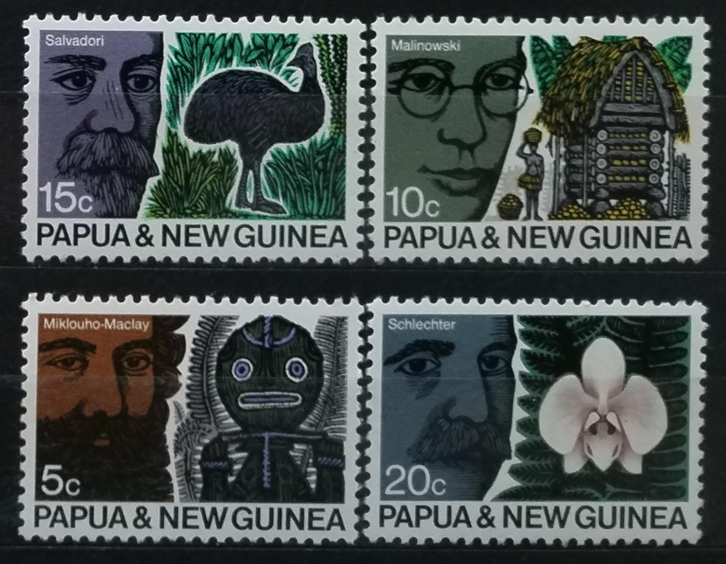 Papua Nová Guinea 1970 Kongres v Moresby, Osobnosti a květiny