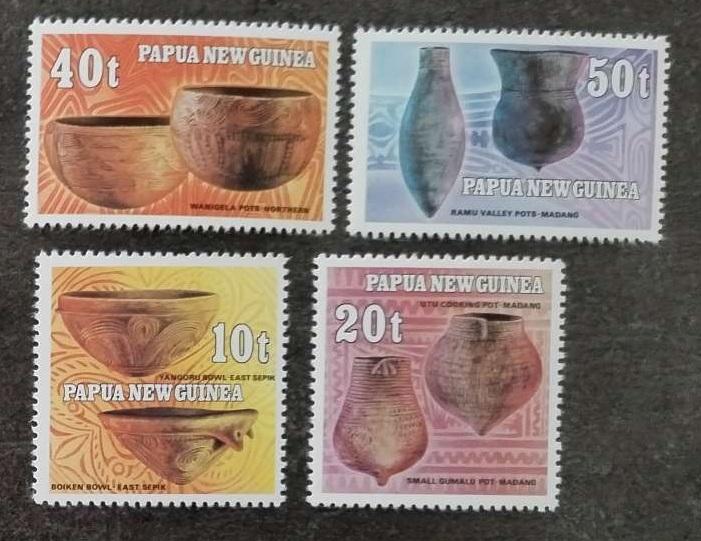 Papua Nová Guinea 1982 Ostrovní keramika a umění