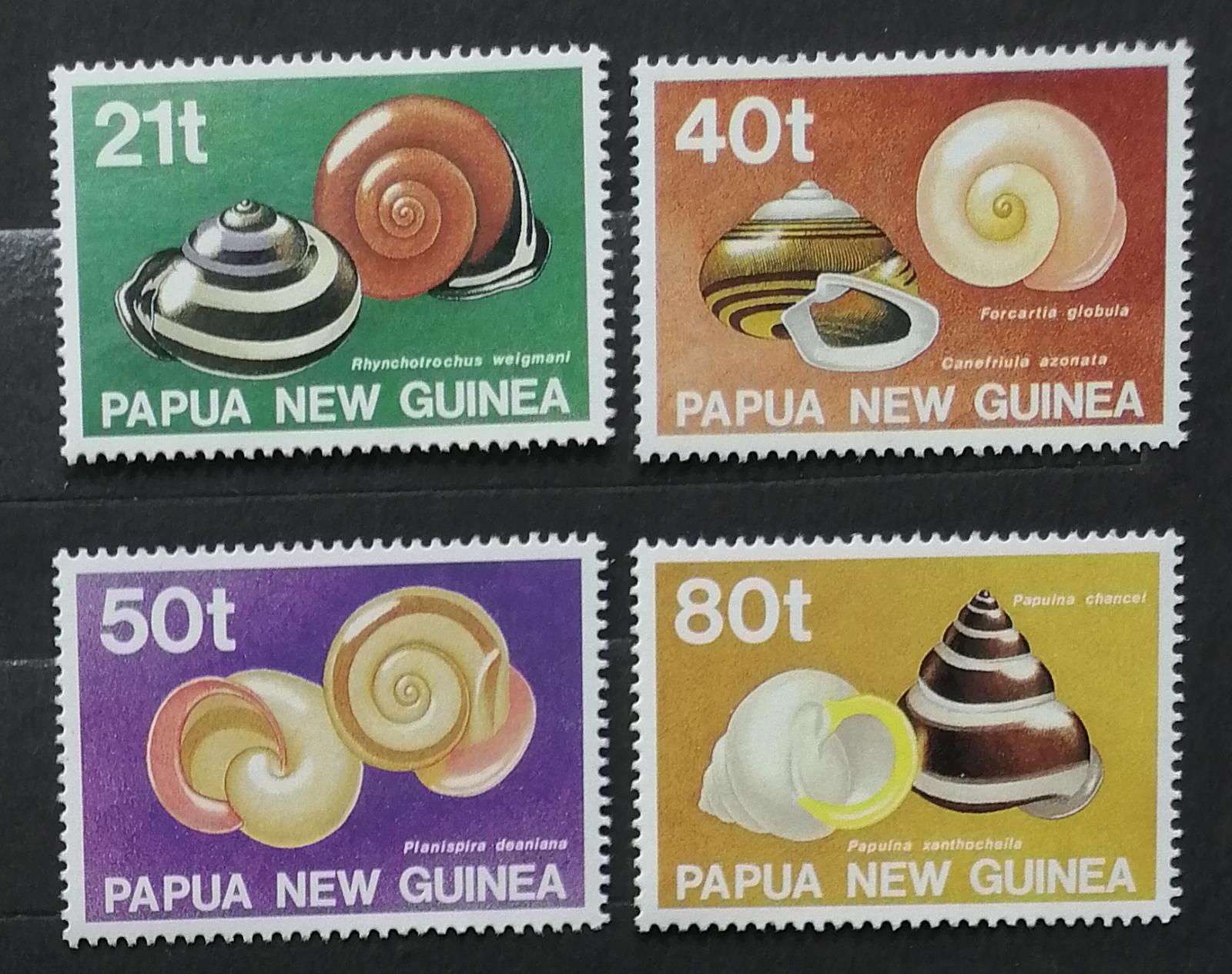 Papua Nová Guinea 1991 5€ Ostrovní plži, fauna