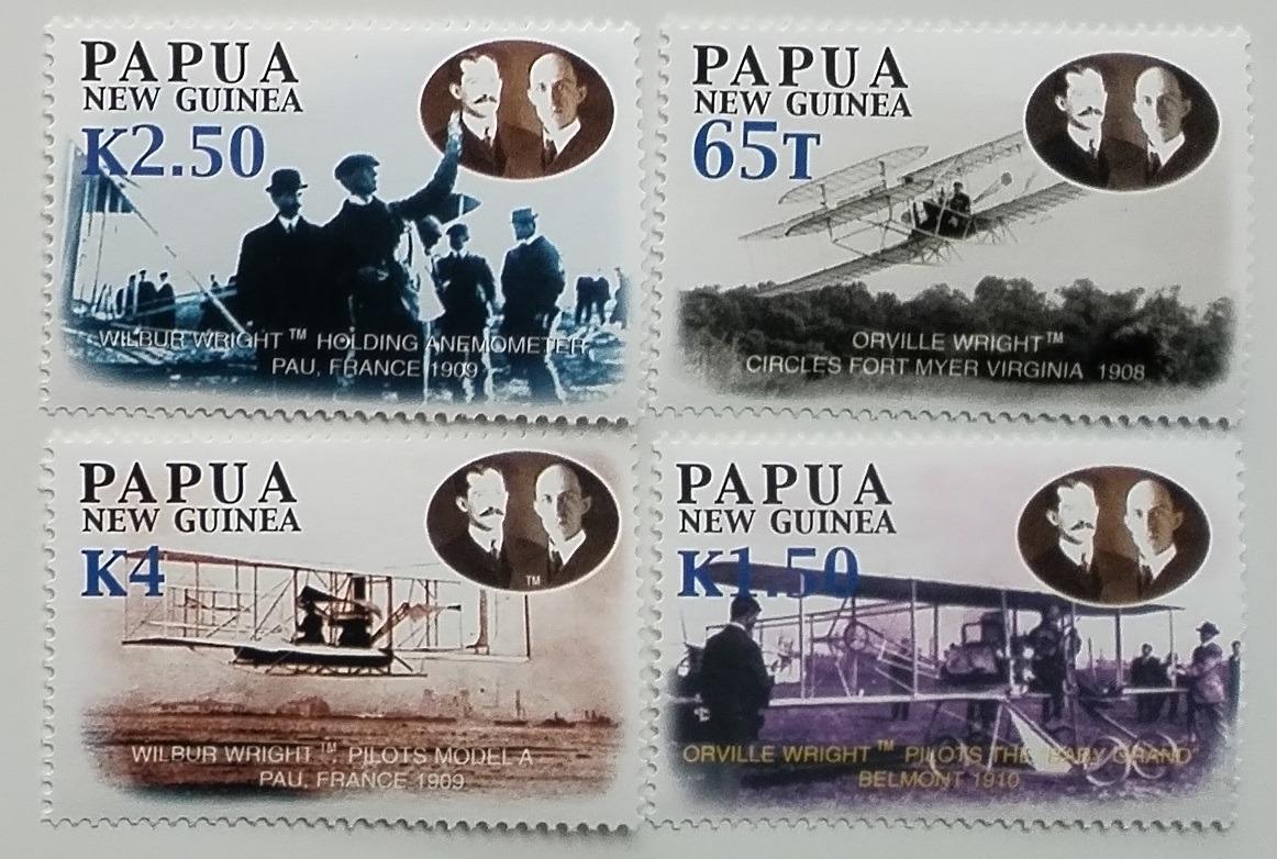 Papua Nová Guinea 2003 Výročí letu bratří Wrightů, Letadla