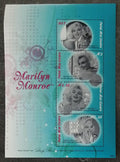 Papua Nová Guinea 2008 Bl.65 10€ Pocta Marilyn Monroe, herečka