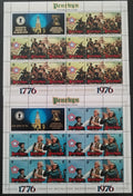 Penrhyn 1976 Výročí americké revoluce KOMPLETNÍ ARCHY