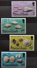 Pitcairnovy ostrovy 1974 Mušle a škeble ostrova