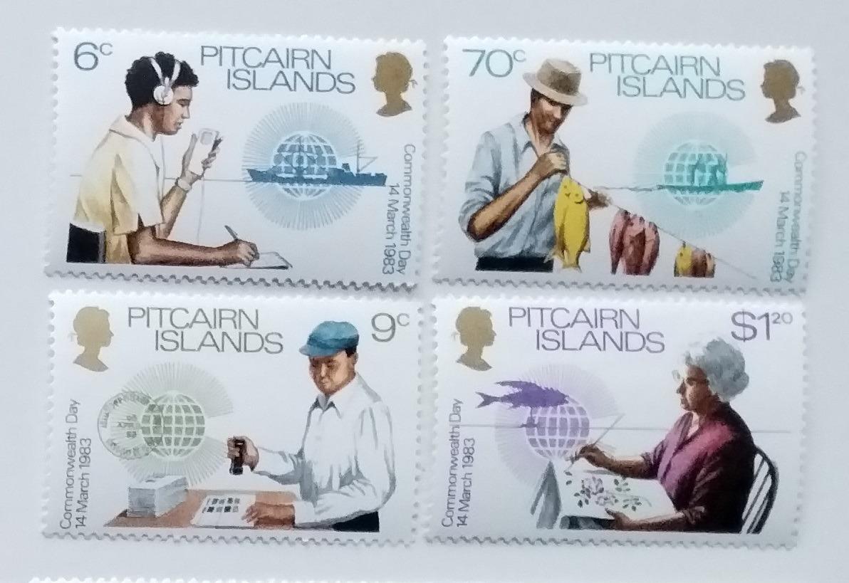 Pitcairnovy ostrovy 1983 Commonwealth day