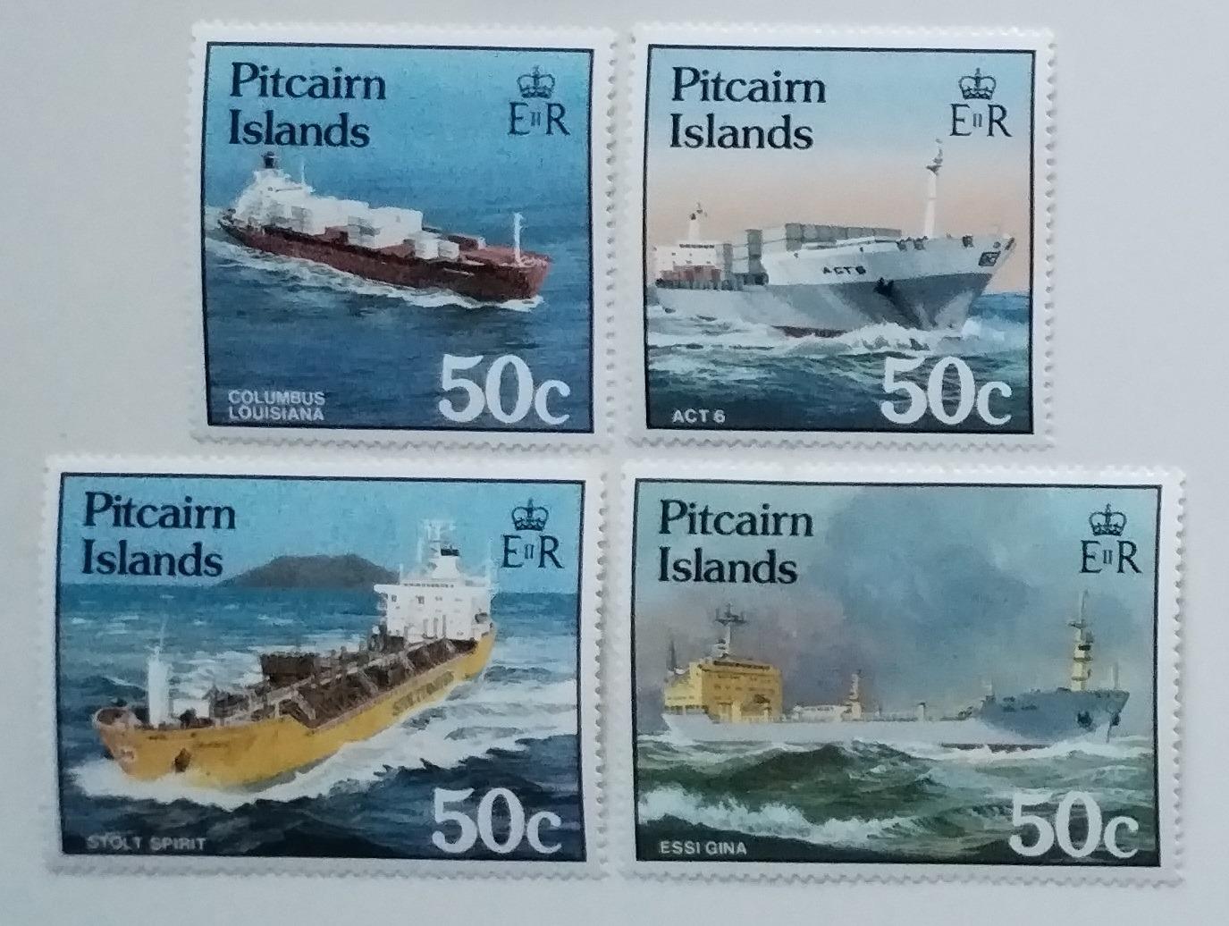 Pitcairnovy ostrovy 1985 Lodě a plavidla