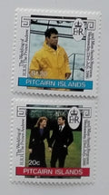 Pitcairnovy ostrovy 1986 Svatba prince Andrewa a Fergie