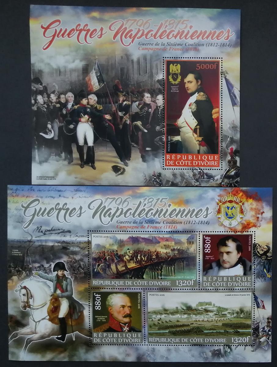 Pobřeží Slonoviny 2016 Napoleon Bonaparte & umění, Návrat z Elby