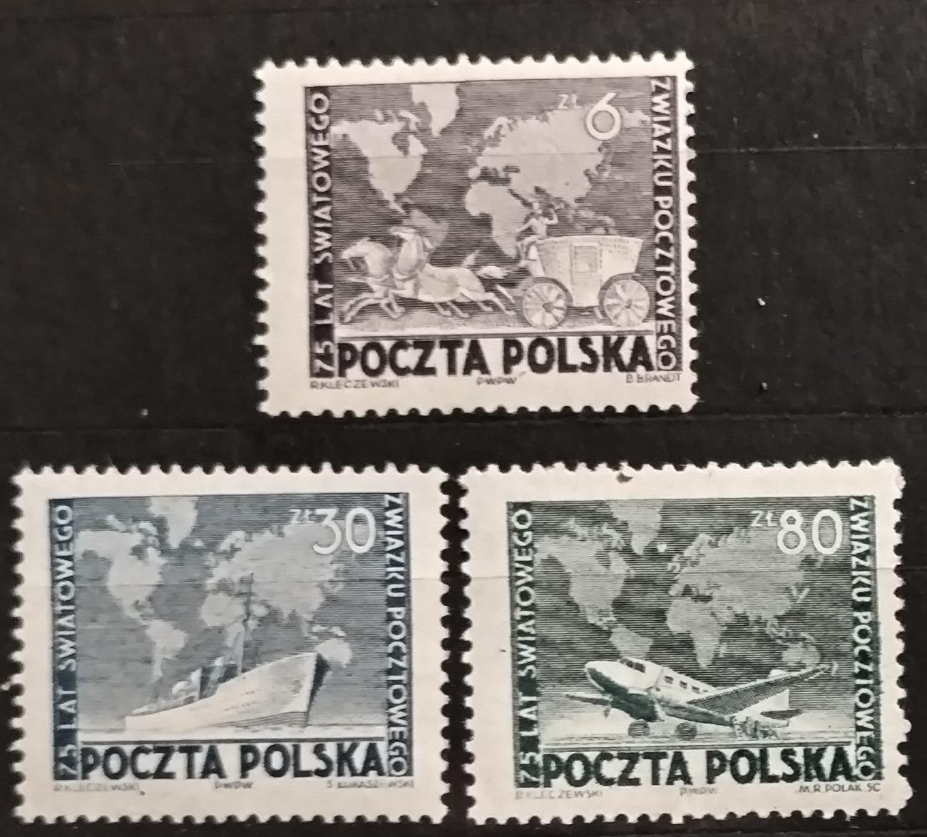Polsko 1949 Výročí Světové poštovní unie, UPU