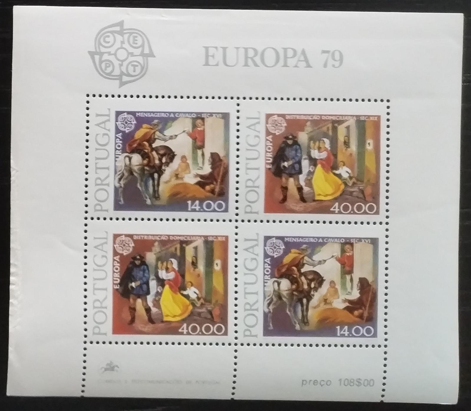 Portugalsko 1979 EUROPA vydání - telekomunikace a poštovní systém