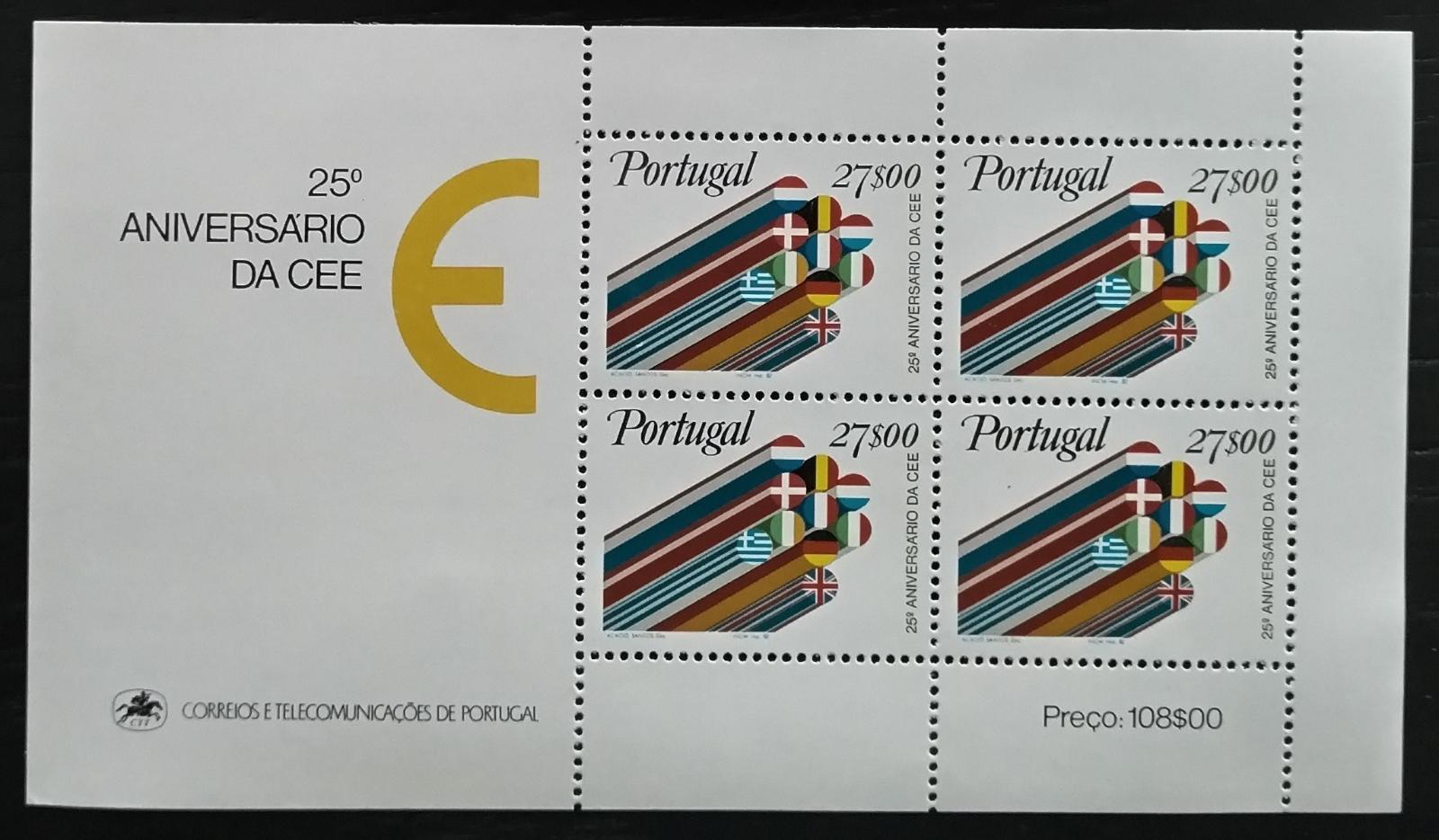 Portugalsko 1982 Výročí podpisu Římské smlouvy, Vlajky a organizace