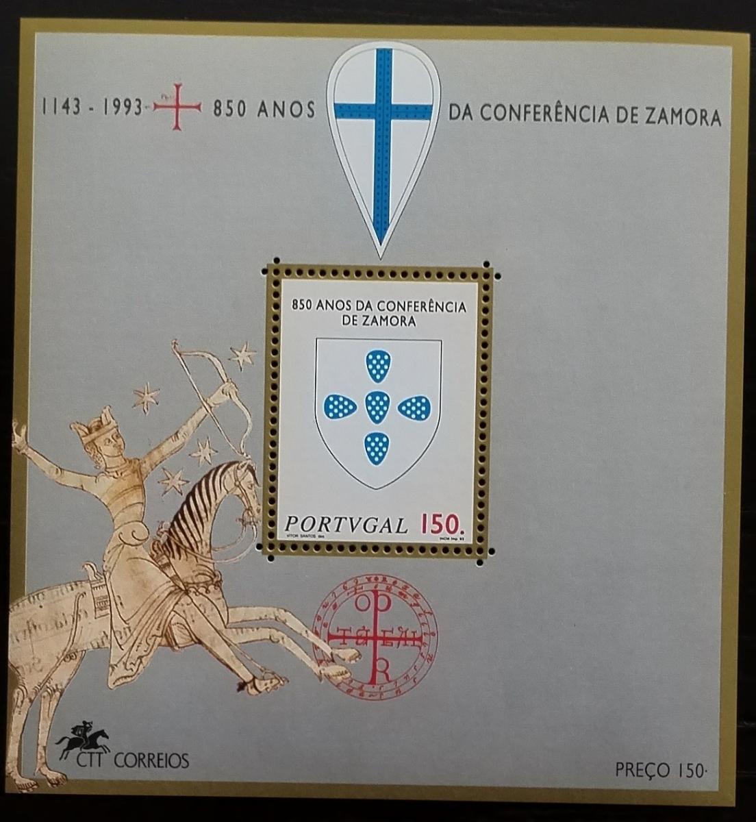 Portugalsko 1993 Výročí konference v Zamoře, Erby a sigílie