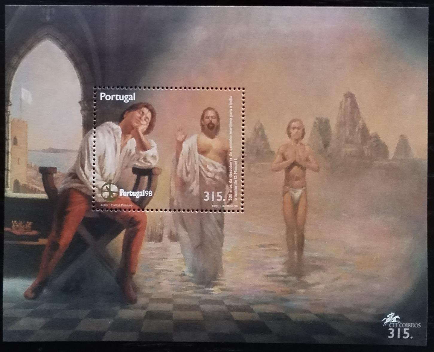 Portugalsko 1996 500 let objevu Indie, Kolonizace a umění