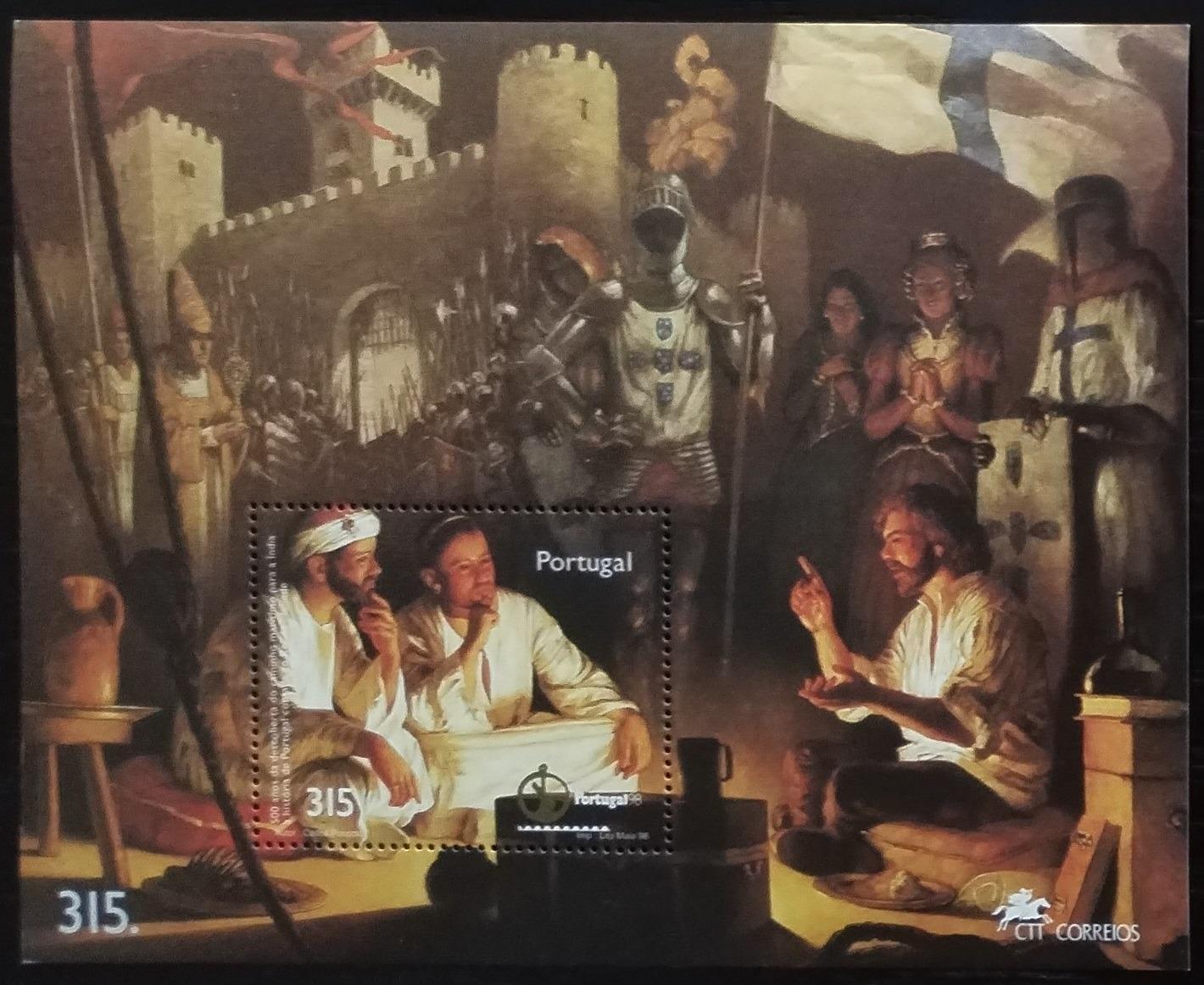 Portugalsko 1998 500 let objevu Indie, Kolonizace a umění