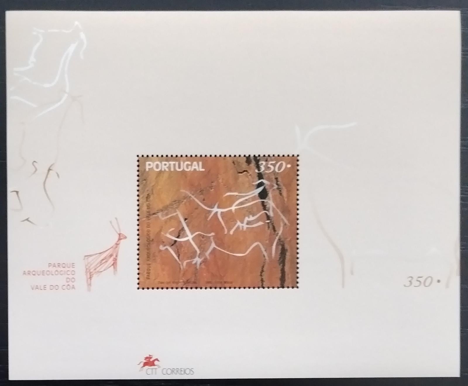 Portugalsko 1998 Jeskynní pravěké malby a umění, Archeologie