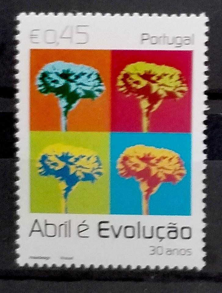 Portugalsko 2004 Výročí karafiátové revoluce, Květiny a flora